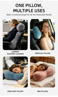Ergonomic 3D Body Pillow with Polyester Cover and PP Cotton Fill