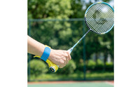 Breathable Badminton Wrist Corrector Ergonomic Badminton Grip Coach Flexible Wrist Strap with Support Strip Lightweight for Beginners