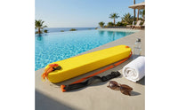 High Buoyancy Rescue Buoy with Strap Adjustable Swimming Buoy with Buckle Streamlined Safety Flotation Device Essential for Swimmers