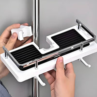 Shower Slide Bar Shelf Rustproof Household Storage Tool-without Cost