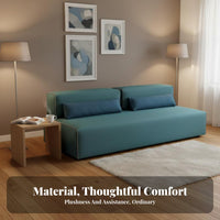Sectional cube Sofa rustic simplicity appearance Multi-Piece Configurable Sofa Minimalist and aesthetic Living Room Seating for Renters, spacious layout Space, Studio, Office