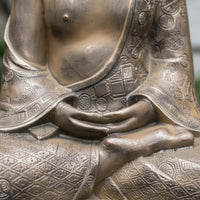Zen Buddha Ornament Indoor Outdoor Use Meditating Buddha Statue Calming