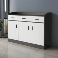 Storage Cabinet Freestanding Floor Storage Cabinet Modern Kitchen Cupboard for Dining Room, Apartment