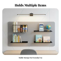 attractive Book shelf Easy to Install Picture shelf Space Saving for children, Parents
