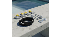 Long-Lasting Material Pool Cleaner Drive Shaft and Bearing Kit Improved Traction Cleaner Tire Track and Brush Set