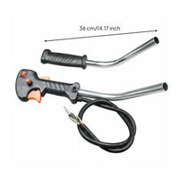 Brush Handle Assembly Easy Installation Grass Trimmer Throttle Handle