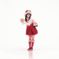 Miniature Figurine Painted Standing Figures Compact for Hobbyists, Collectors