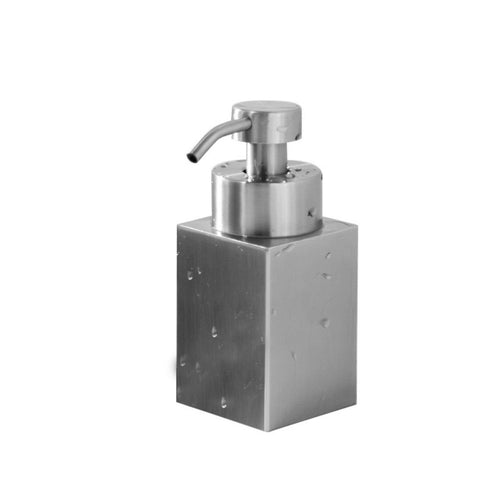 Countertop Foam Dispenser Refillable Foaming Soap Dispenser Modern Design Stainless Steel Soap Pump for Kitchen, Hotel