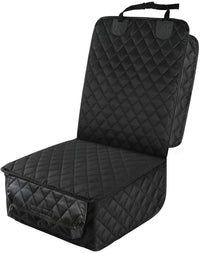 Waterproof Car Front Seat Pet Cover for Cats and Dogs, Breathable, Polyester