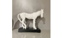 Horse Figurine Gift Sculpture Detailed for Living Room