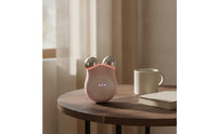 Portable V-Shaped Massager with Roller Heads Compact Facial Massage Roller Gentle V-Shaped Face Massager Ergonomic for Travel