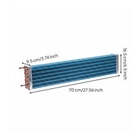 Refrigerator Condenser Coil Finned Tube Heat Exchanger