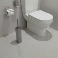 Long Handle Toilet Brush Rust Resistant Stainless Steel Toilet Brush