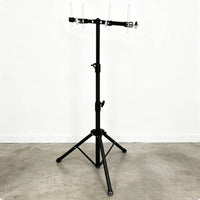 Adjustable Cowbell Stand Strong Steel Music Gear Space-Saving for Stage