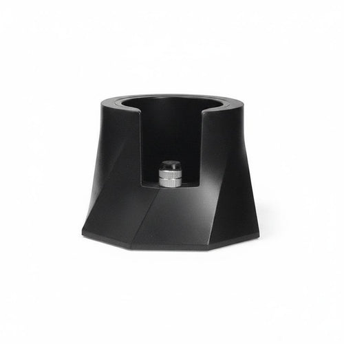 Coffee Machine Stand Espresso Tamping Base Universal Portafilter Holder Stable ABS Construction Spiral Design Non-slip Pads Suitable for Kitchen Coffee Bar