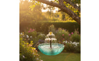 Solar Hanging Bird Bath No Wiring Solar Bird Bath Fountain Outdoor Decorative