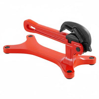 Yoke Pipe Vise Heavy-Duty Portable Pipe Holding Vise Rapid Adjust Clamping Device for Pipefitters
