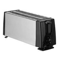 Long Double-Sided Toaster with Automatic Pop-Up for Breakfast, Sandwich Maker, Export Model (UK Plug)