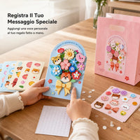 DIY 3D Handmade Flower Bouquet Greeting Card Kit for Teachers' Day with Optional Voice Recording