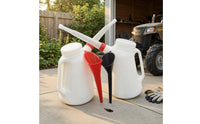 2 Pieces 5L Oil Measuring Jug Plastic 5 L Oil Jug Leak-Proof Seal for Workshop