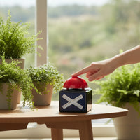 Portable Handheld Buzzer Compact Buzzer with Dome Button Interactive Small Loud for Game Nights