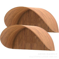 Wooden Cowboy Hat Wall Mounted Storage Rack, No Drilling Needed