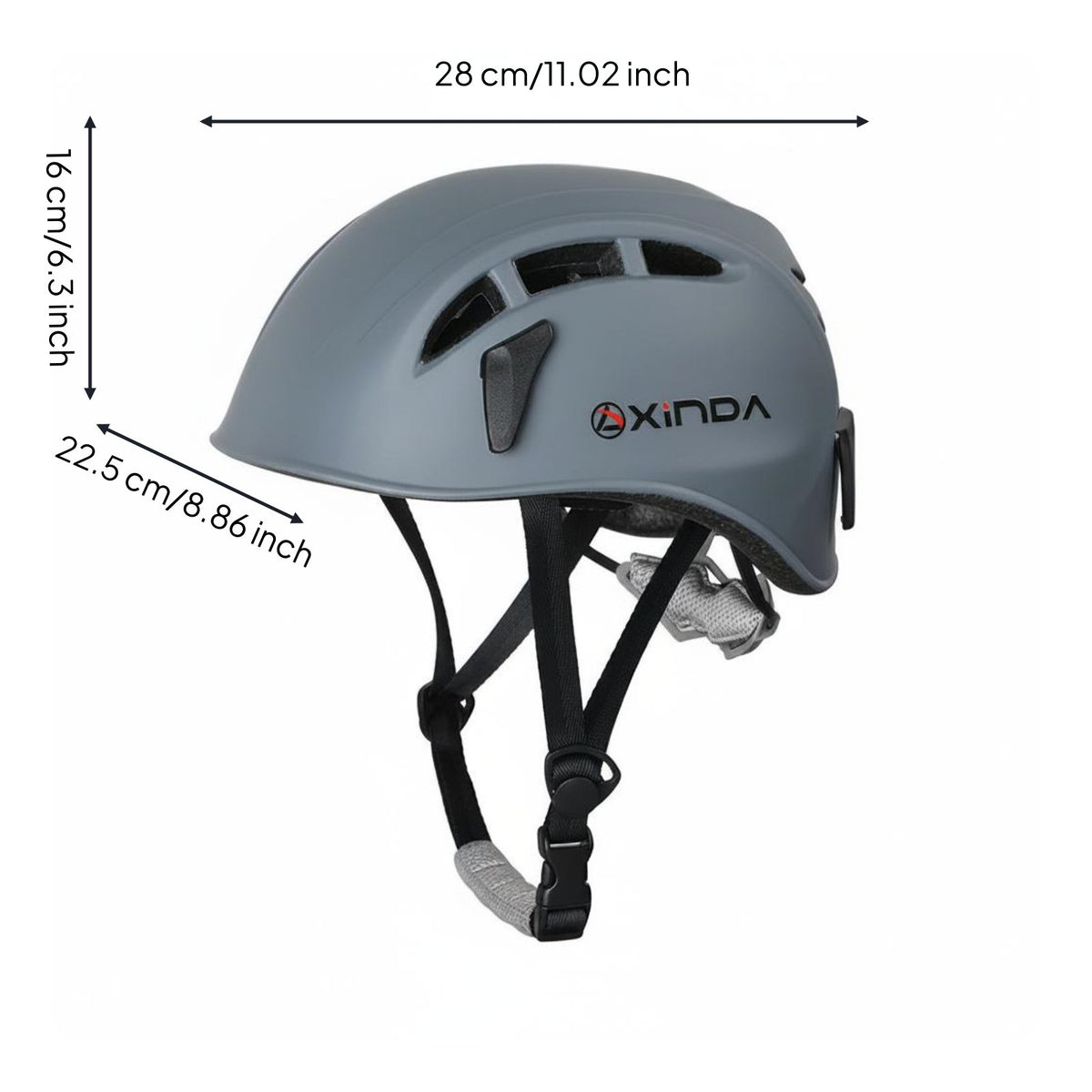 Vented Climbing Helmet Head Torch Clips Response Climbing Helmet EN 12492 Certified Outdoor Gear for Waterfall Rappelling