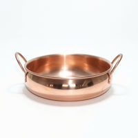 Hot Pot with Double Handles Induction-Ready Copper Pot with Handles Even Heating Cookware for Home Cooks