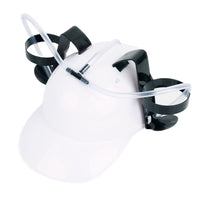 Novelty Beer Hat with Straws for Parties and Cosplay