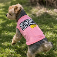 BEACHE Japanese Cotton Pet Vest for Dogs - Summer Thin Style for Teddy, Bichon, French Bulldog