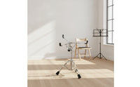Adjustable Snare Drum Stand Stable Tripod Snare Stand Foldable Hardware for Drummers, Beginners, Practice Pads