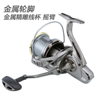 NGK Metal Long Cast Spinning Reel for Heavy Duty Sea Fishing