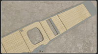FUJIMI 60004 Wood Deck with Anchor Chain Adhesive Model Upgrade Parts 1/350