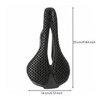 Breathable Honeycomb Saddle Hollow Center Cycling Gear Perforated