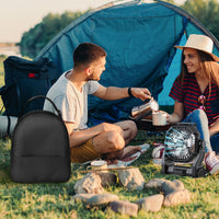 户外露营风扇收纳袋便携式随身风扇袋小型电风扇便携收纳包手提包