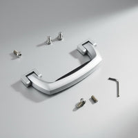 Luggage Pull Handle Stable Structure Suitcase Replacement Handle Easy to Install Hardware Component for DIY Enthusiasts