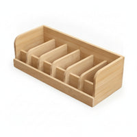 Belt Organizer Box Artisanal Belt Storage Box Sturdy for Closet