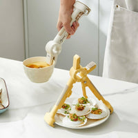 Silicone Dish Tongs Anti-Scald Heat-Resistant Plate Grabber Easy to Clean