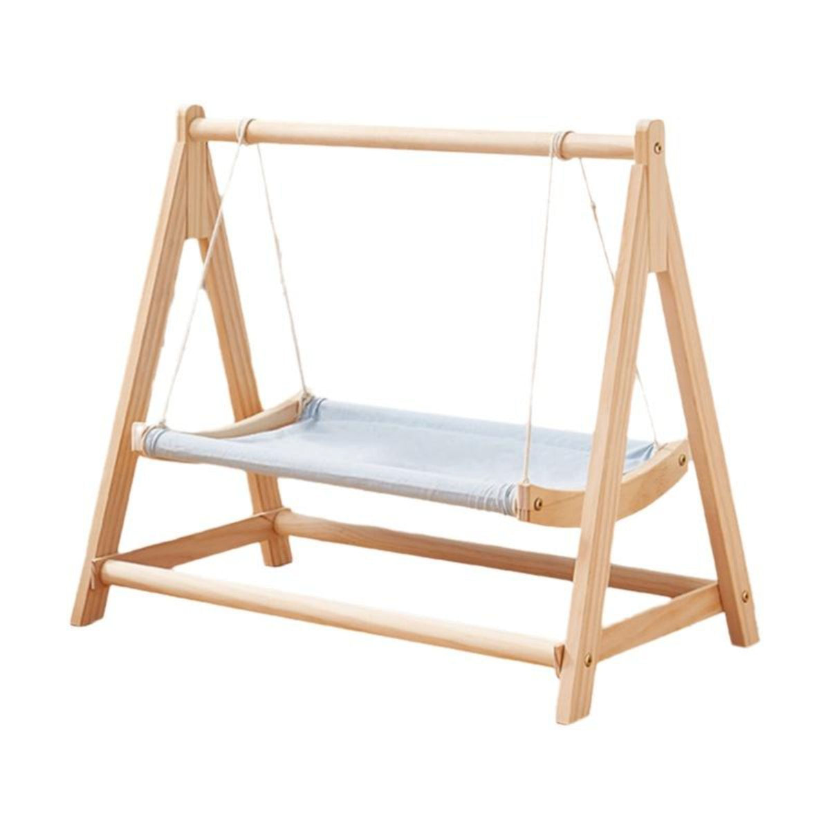 Breathable wood pet bed