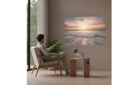 Display Device with Stand 180-Degree Rotatable Tabletop Display Device Portable Two-bandBand Wi-Fi 6 for Movie Lovers