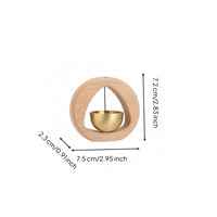 Wooden Wind Chime Solid Wood House Decoration Decorative