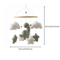 Textile Puff Mobile Sensory Development Puff Baby Mobile Environmentally