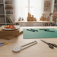 Cardboard Box Multi-Purpose Safety Wheel Non-Stick Blade