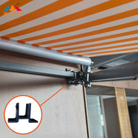 Thickened Aluminum Alloy Awning Wall Mount Bracket for Retractable Canopy