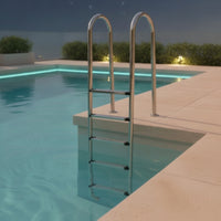 Pool Handrail Ladder Rust Resistant 5-Step Pool Ladder Rustproof for for Below-Ground Pools Pools