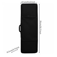 Violin Case Metal Fittings String Instrument Carrier Shoulder Straps Musical Storage