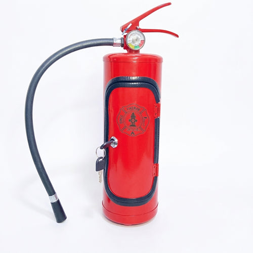 Mini Fire Extinguisher Wine Cabinet Decor, Metal