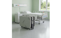 Single Folding Bed Installation Folding Cot with Mattress Space-Saving Portable Camp Bed for Office, Camping, Hospital