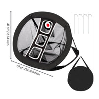 Indoor Golf Chipping Net Portable Sports Gear Long-Lasting Netting for Beginners