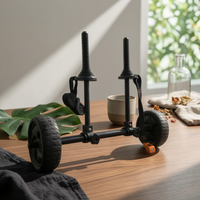 Adjustable Kayak Trolley Upright Design Surfboard Dolly Easy Assembly